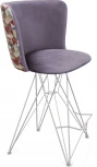 Стул полубарный SHT-ST36-4/S66-1 сумеречная орхидея/хром лак Sheffilton 8621681901