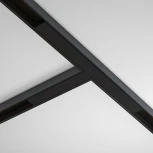 Т- образный коннектор накладной, черный Maytoni Accessories for tracks Basity TRA172CT-11B