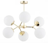 Потолочная люстра на штанге Alfa Foton GOLD 63118