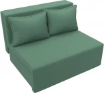 Диван прямой Лагуна (Зеленый/Рогожка) Лига Диванов арт.125932