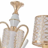 Подвесная люстра Arte Milano Florentia-1237 301237/3 Wh/Gd (220V, на цепи)