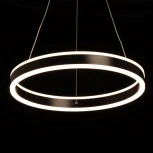 Подвесной светильник De City Платлинг 661019901 (регулировка яркости, LED, 220V, пульт управления, на тросе, кольцо)