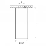 Накладной точечный светильник Lightstar Rullo 216596 (220V)