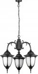 Уличный светильник подвесной Oasis Light GENUYA 92170/3/16S Bl (220V, на цепи, фонарь, IP44)
