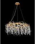 Подвесная люстра Aployt Gertunia APL.847.03.13 (220V, хрусталь, на тросе, ветки)
