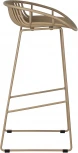 Стул барный Dobrin FRANK (бежевый)