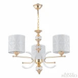 Подвесная люстра Arte Milano Florentia-2097 302097/3 Wh/Gd (220V, на цепи)