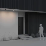 Уличный потолочный светильник Maytoni Zon IP O430CL-L15B3K (LED, 220V, круглые)