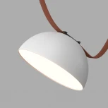 Трековый светильник 48V Denkirs Belty Flow DK5560-WH+BK (LED, круглые)