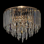 Потолочная люстра каскадная хрустальная Citilux Leonna CL320162
