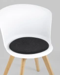 Стул Stool Group Blossom с подушкой белый УТ000005382