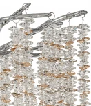 Подвесная люстра 12042/10P Chrome Indigo Fruscio V000447