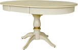 Стол обеденный Моро 04 раздвижной слоновая кость/золото 100/140*100 от фабрики Mebelik