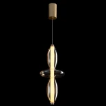 Светильник подвесной Crystal Lux QUASAR SP14W LED AMBER (220V, на проводе)