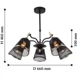Потолочная люстра F-Promo Eget 2197-5U (220V)