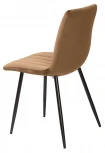 Стул DUBLIN G108-72 тоффи/ черный каркас, велюр