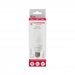 Лампочка светодиодная белая свеча E27 6W Thomson Candle TH-B2357