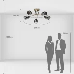 Потолочная люстра De City Вита 220014005