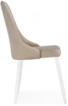 Обеденный стул Notta Лана (Металл/Велюр, Белый/Бежевый) 553580