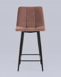 Стул полубарный Stool Group Джанго велюр пыльно-розовый высота сиденья 60 см УТ000035293
