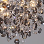 Потолочная люстра хрустальная на штанге Reluce 02387-0.3-8+4 CR (220V)