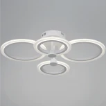 Потолочная люстра светодиодная на штанге с пультом регулировкой яркости и цветовой температуры Reluce 09502-0.3-2+2 WH (220V)