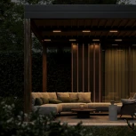 Встраиваемый уличный LED линейный светильник IP65 Maytoni Ghost O488DL-L12GF3K (220V)