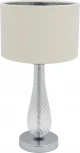 Настольная лампа Escada Ersa 10206/T Clear 1x40Вт E27, стекло/ткань, прозрачный (220V, круглые)