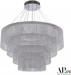 Подвесная люстра хрустальная светодиодная APL LED Sicilia SH02.93.4D.A.Ni.4000.INT