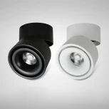 Потолочный светильник круглый Agenda Black+Gold 10W ImperiumLoft Agenda01 (191830-26) (LED, 220V)