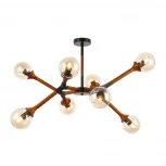 Потолочная люстра на штанге Evoluce Raquel SLE109402-08 (220V, шарики)
