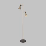 Торшер Bogate's Glustin 01109/2 латунь / черный (220V)