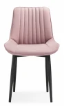 Стул Notta на металлокаркасе Седа К розовый / черный 502098