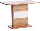 Стол обеденный SMART ЛДСП, 105-140х68,6х75 см, Дуб вотан/Белый Tetchair 18991
