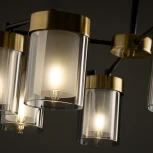 Потолочная люстра на штанге Freya Lora FR5432PL-08BBS (220V)