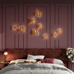 Настенный светильник Eva 4371/3WL Odeon Light (LED, 220V, листья)