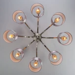 Потолочная люстра Eurosvet Ofelia 60070/8 сатин-никель