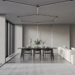 Светильник диммир. со сменой цв. температуры Novotech Glat 359372 IP20 LED 30W 48V 3 KONST (регулировка яркости, управление смартфоном, умный дом - Smart Life)