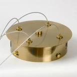 Подвесной светильник Lussole Kent LSP-7087 (LED, 220V, на тросе, кольцо, IP21)