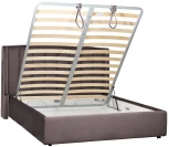 Кровать Garda Decor ODRY1К-160M-Vel19+Vel09 (Лиловый)
