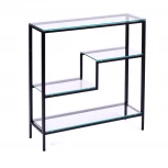 Консольный стол AllConsoles 1014-CB clear черный муар