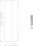 Потолочный светильник Arte Lamp Aqua-tablet A6047PL-1AB