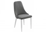 Стул Woodville на металлокаркасе Kora white / gray 15221