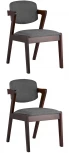 Стул обеденный Stool Group VIVA темно-серый 2 шт. УТ000002038