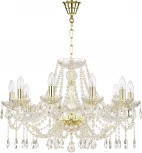 Подвесная люстра Art Classic 11.07 11.07.10.240.Gd.Sp (220V, на цепи, подсвечник, свеча)