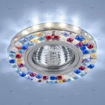 Встраиваемый точечный светильник Elektrostandard 2194-2195 2195 MR16 SL/MLT зеркальный/мульти