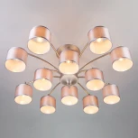 Потолочная люстра Eurosvet Adagio 60080/12 сатин-никель