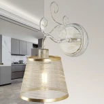 Бра Arte Milano AM341120 341120/1W WT+G (220V)