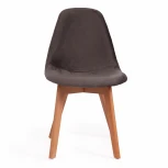 Стул CINDY SOFT (mod. C1021F1) коралловый (HLR 44)/натуральный (вельвет/дерево)