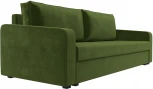 Диван прямой Лига-009 (Зеленый/Микровельвет) Лига Диванов арт.118051
